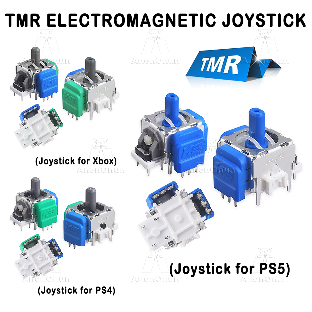 Gaming Console In Tv - Tmr joystick eletromagnético para ps5/ps4/xbox controlador
