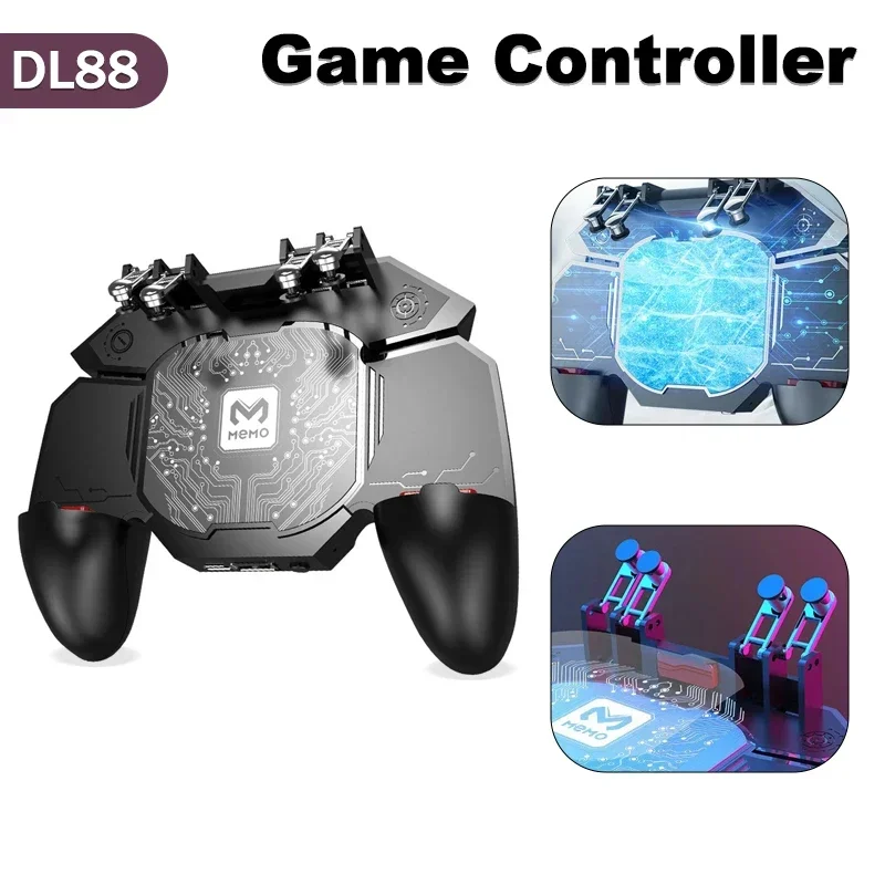 Memo dl88 refrigerador do tele - Gaming Console For Phone avaliação e preço
